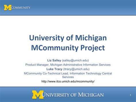 Umich mcommunity - Directions on how to log into MCommunity and add a forwarding email to your MCommunity account. Environment. MCommunity (mcommunity.umich.edu) Procedure. Open a web browser (like Google Chrome). Go to the MCommunity home page. In the upper right, click "Log In." Enter your uniqname and Kerberos password and …
